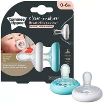 Tommee Tippee Ортодонтични залъгалки Breast-Like 0-6м. (2 бр./оп.)