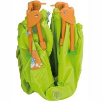 Jane Надуваема вана за душ кабина- зелено оранжево