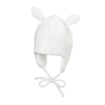 Sterntaler Зимна детска шапка, тип ушанка с мека плюшена подплата и уши на зайче