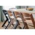 Стол за хранене KinderKraft ENOCK, Дървено/бели крака