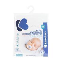 Kikkaboo Протектор органичен за матрак с борд 60/120/15 см