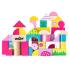 Конструктор Тренди - цветен, 50 части Woodyland