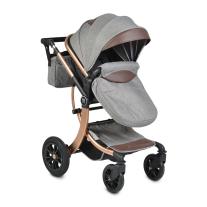 Moni Комбинирана детска количка Sofie - тъмно сив