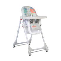 Cangaroo Детски стол за хранене LHB-008 KIMCHI светло сив
