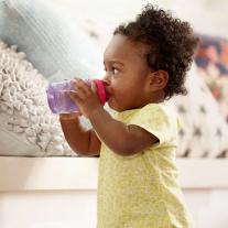 AVENT Чаша за лесен преход без дръжки 9м+, 260мл, розова