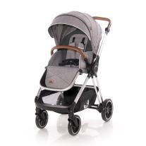 Lorelli Бебешка комбинирана количка Angel 3 в 1 сива