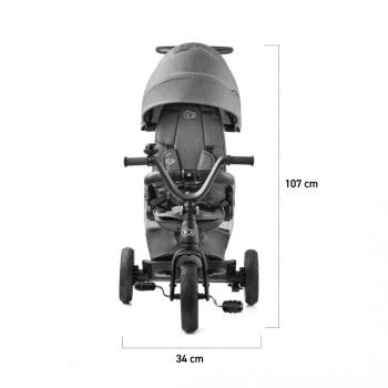 Триколка KinderKraft EASYTWIST, Сива