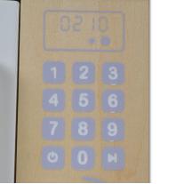 Moni Toys Дървена микровълнова печка - 4332