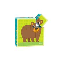 Tooky Toy Дървени кубчета 9 ел. - TL690
