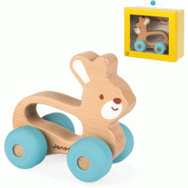 Janod Детска играчка за бутане Зайче