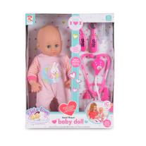 Moni Toys Кукла 36 см с докторски комплект - 8100