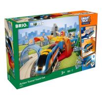 Brio - Дървени релси с влак със звук