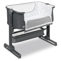 Lionelo сгъваема кошара- близо до мен Timon сива+ 2 броя матраци