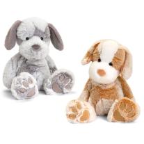 Keel Toys, Куче, плюшена играчка за гушкане, 18 см кафяво