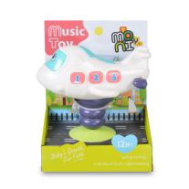 Moni Toys Бебешки музикален светещ самолет - K999-139B