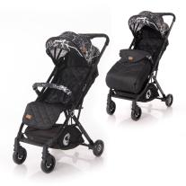 Lorelli Детска количка MYLA със седалка Black MARBLE