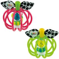 Lamaze Играчка - Ябълка лесна за хващане - розова L23101-P