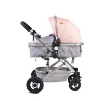 Moni Комбинирана детска количка Ciara розова