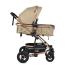 Moni Комбинирана детска количка Gigi с люлеещ механизъм бежова