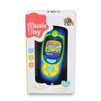 Moni Toys Бебешки музикален телефон с бутони - K999-72B