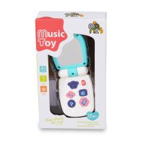 Moni Toys Бебешки музикален телефон с капаче Green - K999-95B