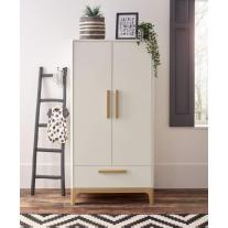 Mamas & Papas Гардероб - Caprio - Бял/Натурал