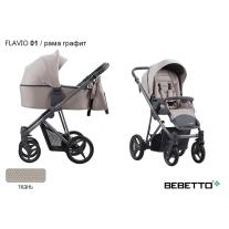 Bebetto Бебешка количка 2в1 - FLAVIO, 01