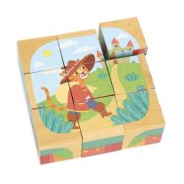 Vilac - Дървени кубчета - Приказки
