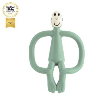 Matchstick Monkey Monkey Teether чесалка с апликатор - Mint Green