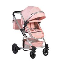 Moni Комбинирана детска количка Gigi розова