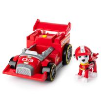 PAW PATROL МАРШАЛ СЪС АВТОМОБИЛ RACE &GO DELUXE 6058585