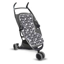 Ceba Baby Двустранната, универсална подложка за количка (33X85) HEARTS