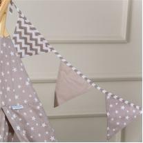 FUNNABABY Декоративни флагчета Taupe 