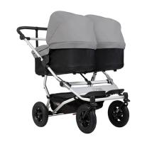 Mountain Buggy Кош за новородено PLUS V3.2 Silver (светло сив) – за количка DUET