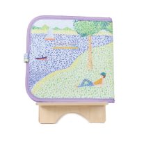 Jaq Jaq Bird: Книга за оцветяване с тебешир върху страници тип дъска - Картини SEURAT