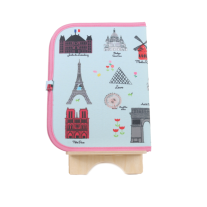 Jaq Jaq Bird: Сгъваема преносима черн дъска/ подложка - Париж