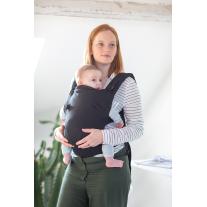 Babylonia Tricot-Click комбинирана ергономична раница - Черна