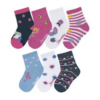Sterntaler Детски чорапи за момичета в кутия - 7 чифта
