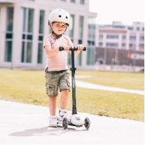 Scoot and Ride Highwaykick 3 сгъваема тротинетка - LED Крем