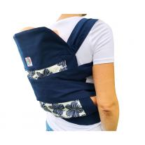 Barbabebe Слинг- кенгуру Mei Tai стил - ocean blue (океанско синьо) (BS1006)