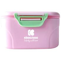 KIKKA BOO Кутия за съхранение на сухо мляко 130гр. с лъжичка - розова