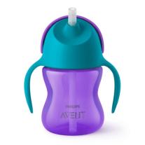 Philips AVENT Чаша със сламка 200 ml, 9м+, за момиче