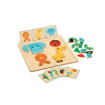 Djeco игра с магнитни карти GeoBasic