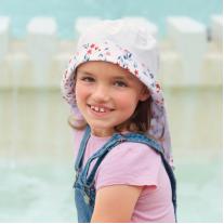 Sterntaler Детска лятна шапка с UV 50+ защита с платка на врата