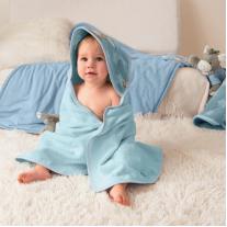 Sterntaler Бебешка хавлийка 100*100 см с магаренце