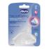 Биберон за хранене CHICCO Natural Feeling, две капки, 1 бр, 2м+