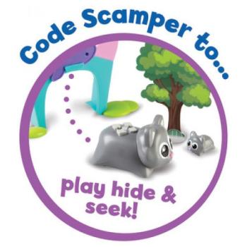 Learning Resources Играчки за програмиране - Скампър и Сникър