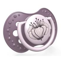 Lovi Силиконови динамични залъгалки Girl 2 броя 0-3м