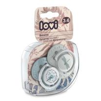 Lovi Силиконови динамични залъгалки BOTANIC Boy 2 броя 0-3м