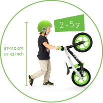 Chillafish Колело за балансиране BMXIE 2, Зелено